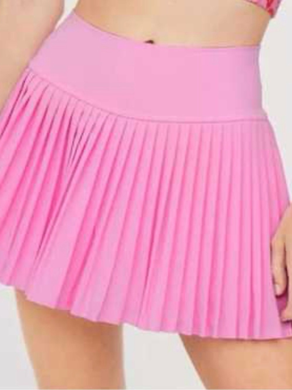 NWOT OFFLINE By Aerie Keep It Cool Pleated Skort - Pink